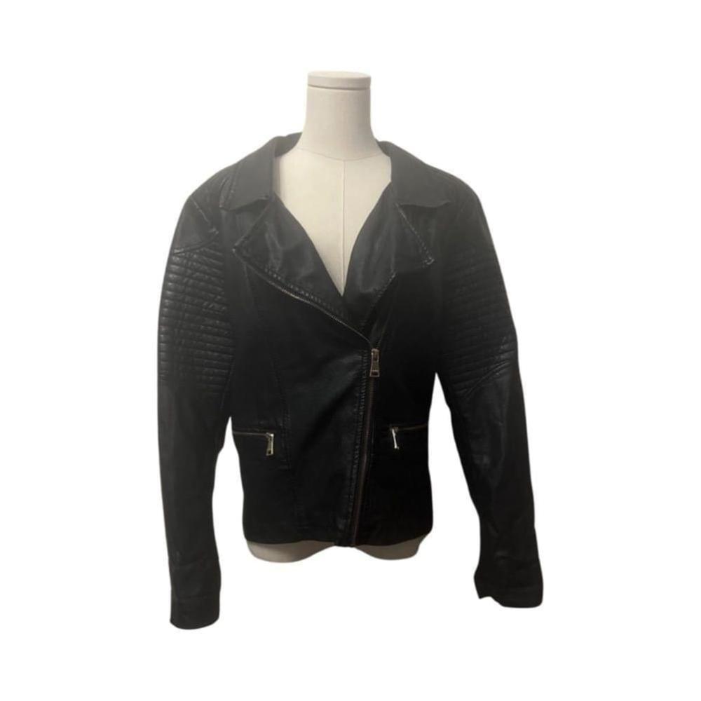 BEBE pleather jacket